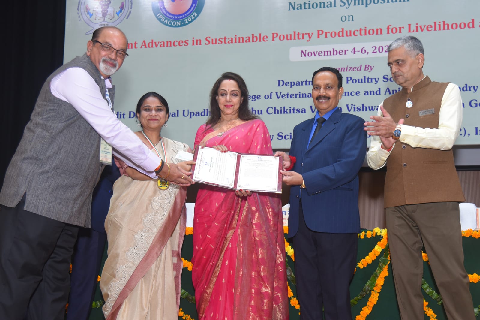 PhD Thesis Award To Dr M A Gole